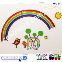 CK-560200 Gökkuşağı Figür Seti / 6 Parça