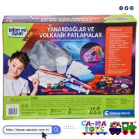 CK-64193 Yanardağlar ve Volkanik Patlamalar - Bilim ve Oyun Clementoni