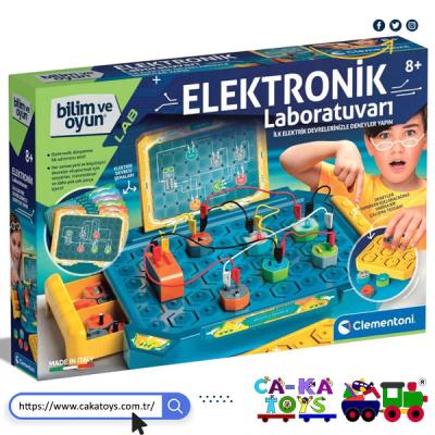CK-64328 Elektronik Laboratuvarı - Bilim ve Oyun Clementoni