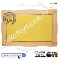 Dalgalı Ahşap Kumaş Pano CK-501030