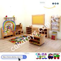 Dalgalı Ahşap Kumaş Pano CK-501030