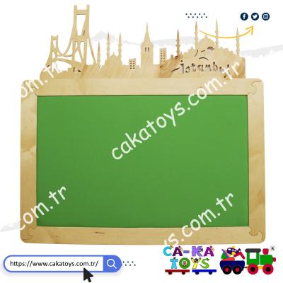 Figürlü Kontra İstanbul Kumaş Pano CK-290010