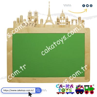 Figürlü Kontra Paris Kumaş Pano CK-290020