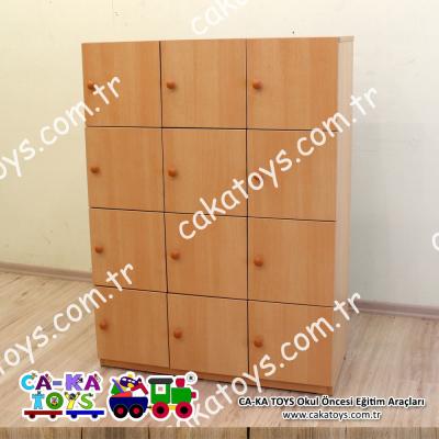 Kişisel Öğrenci Dolabı / 12 Kapaklı CK-347120