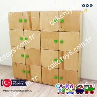 Kontra 16 Kapaklı Kişisel Öğrenci Dolabı CK-247160