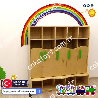 Kontra Dalgalı Kapaklı Portmanto CK-206010