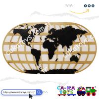 Kontra Dünya Duvar Figürü CK-259700 (Saat dahil değildir)