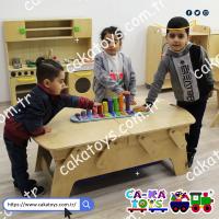 CK-207010 Kontra Kapaklı Aktivite Masası