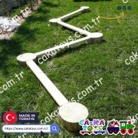 Modüler Kütüklü 4'lü Denge Yolu CK-170524