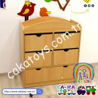 Montessori 5 Çekmeceli Dolap CK-344051
