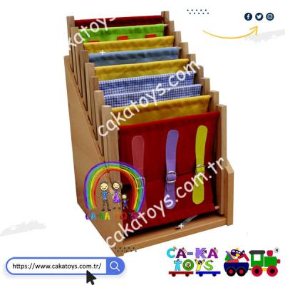 Montessori Beceri Çerçeveleri Seti / Stantlı CK-522010