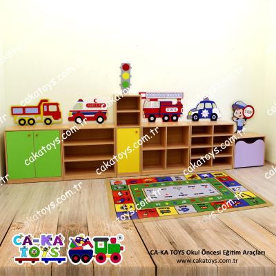 Trafik Dolap Grubu / 6 Parça CK-325200 (Halı dahil değildir)