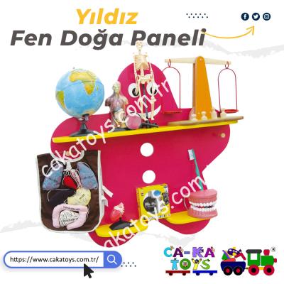 CK-368021 Yıldız Fen Doğa Köşesi Paneli (Aksesuarlar dahil değildir)